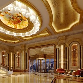 欧式五星酒店大堂下载
