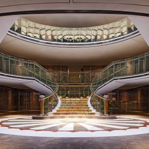 酒店大厅/楼梯/前台/天花下载/效果图