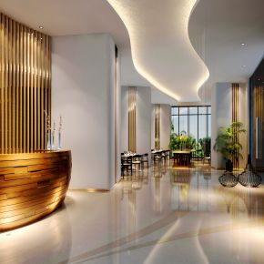 现代宾馆大厅下载