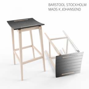 实木高脚吧台凳子椅子