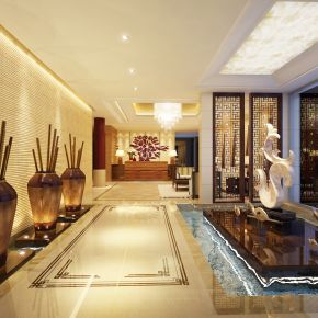 三星级酒店大厅过道下载