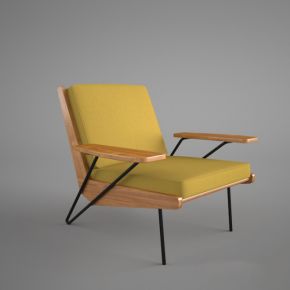 北欧风格单人沙发椅子