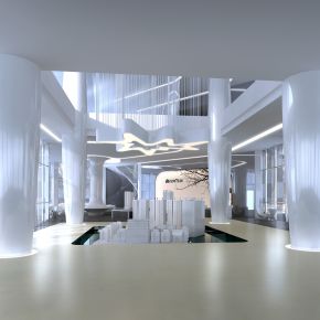 绿地集团现代售楼处