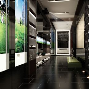 房地产售楼中心整体3D模型