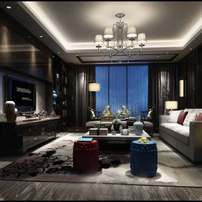 新中式风格客厅