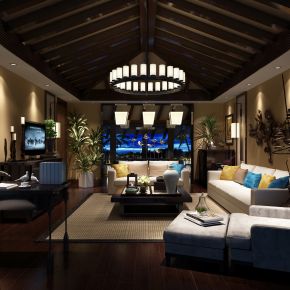 新中式风格客厅