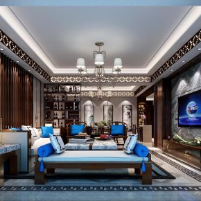 新中式风格客厅