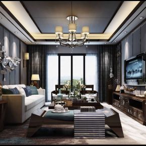 新中式风格客厅