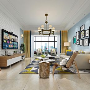 北欧风格客厅