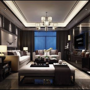 新中式风格客厅