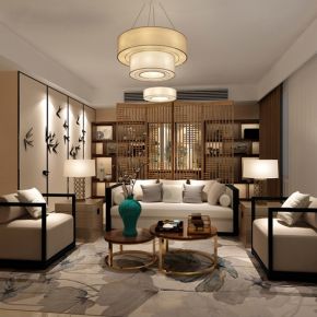 新中式风格客厅