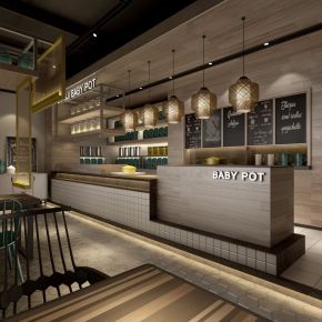 北欧工业风餐饮