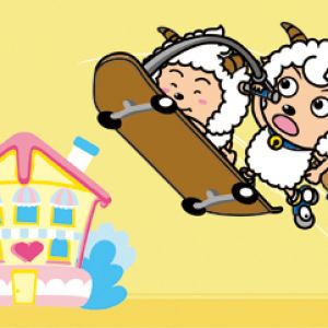 喜羊羊与灰太狼纯纸3D贴图