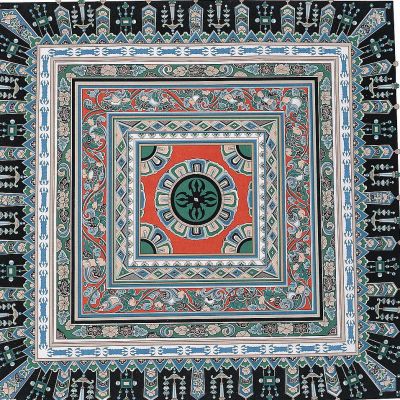 方形地毯3D贴图