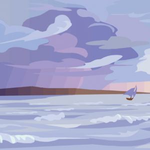 儿童趣味卡通风格装饰画