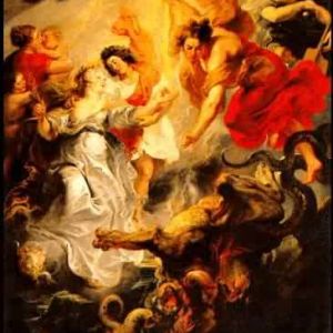 鲁本斯油画作品装饰画