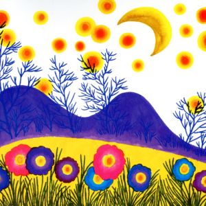 儿童趣味卡通风格装饰画