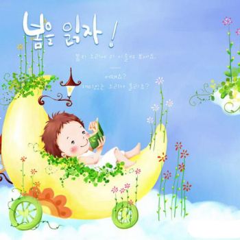 儿童趣味卡通风格装饰画