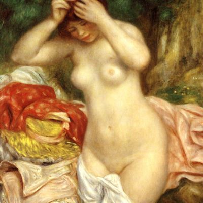 雷诺阿油画作品装饰画