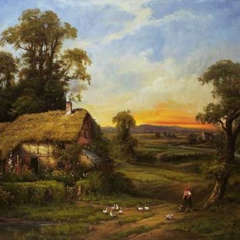 西方油画大师作品装饰画