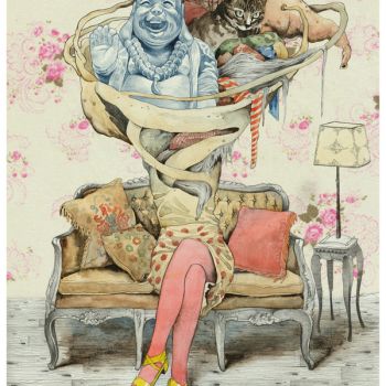 现代挂画装饰画