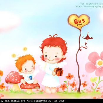 儿童趣味卡通风格装饰画