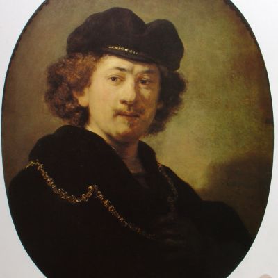 伦勃朗油画作品装饰画