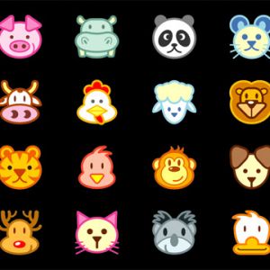 儿童趣味卡通风格装饰画