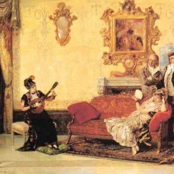 油画大师作品装饰画