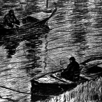 莫奈油画作品装饰画