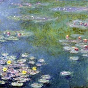 莫奈油画作品装饰画