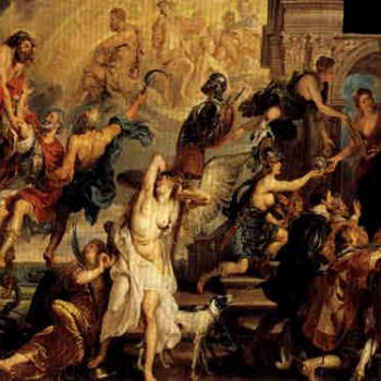 鲁本斯油画作品装饰画