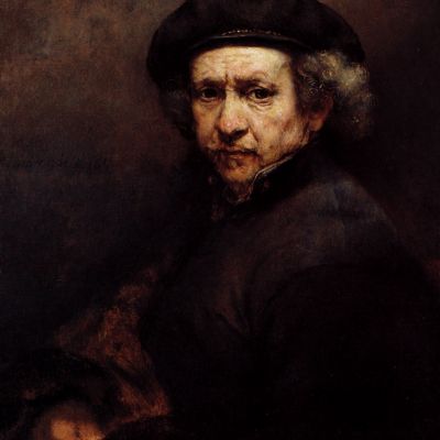 伦勃朗油画作品装饰画