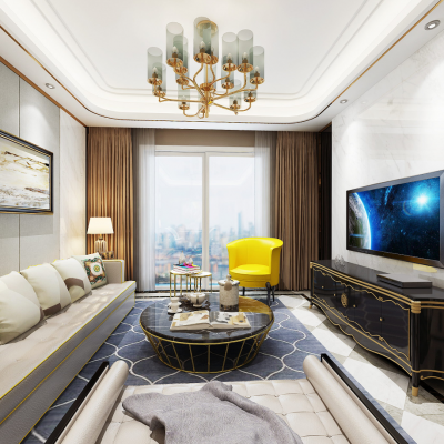 现代风格家装VR全景图