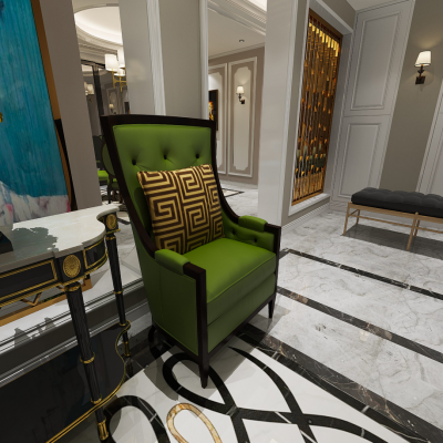 现代风格客厅餐厅