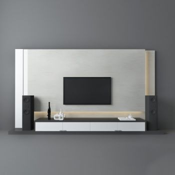 电视柜电视墙