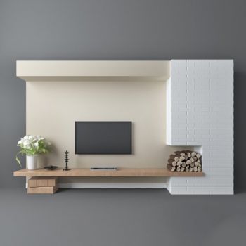 电视柜电视墙