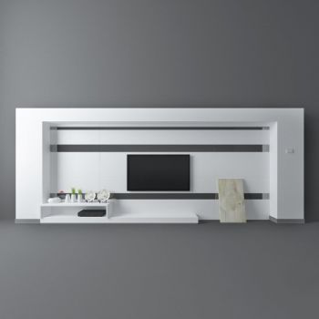 电视柜电视墙