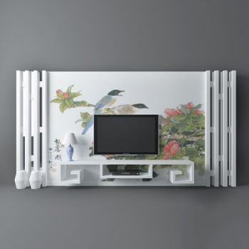电视柜电视墙
