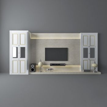 电视柜电视墙