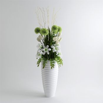 落地花卉3D模型