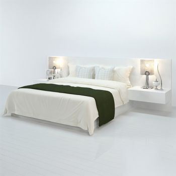 现代双人床