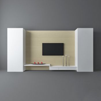电视柜电视墙