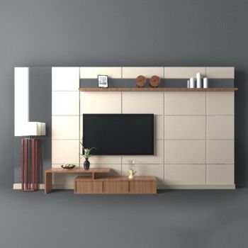 电视柜电视墙