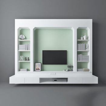 电视柜电视墙