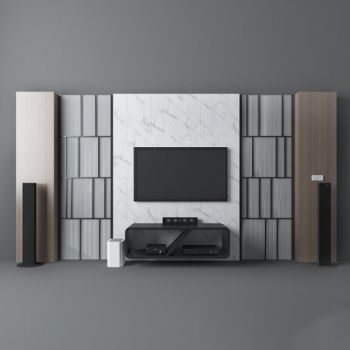 电视柜电视墙