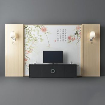 电视柜电视墙