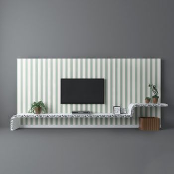 电视柜电视墙