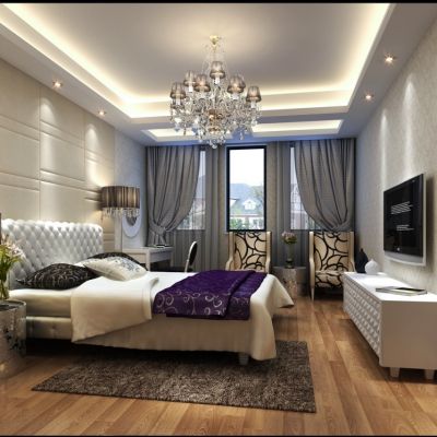 现代风格卧室