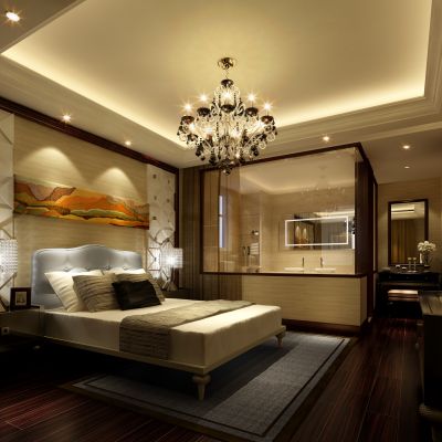 现代风格卧室
